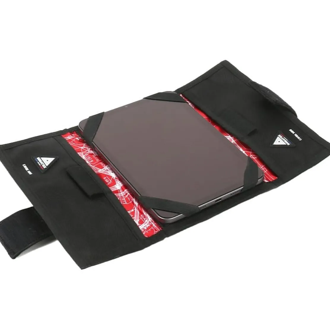 Dimatex CAVOK Mini Tech Black Kneeboard - iPad Mini & 8" Tablet Support