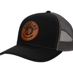 Douglas "First Around theWorld" 1930s Logo Richardson 112 Heritage Trucker Hat - Buckskin