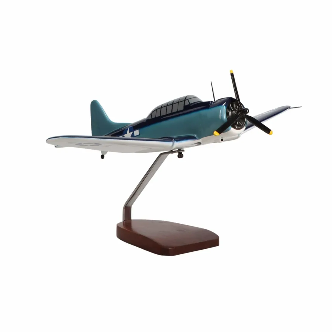 Douglas SBD-6 Dauntless Large Mahogany Model