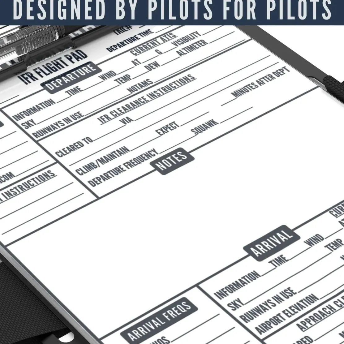 EntireFlight IFR Flight Pad 3-Pack: Perfecting Your Instrument Flight Experience