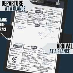 EntireFlight VFR Pilot Kneeboard & Flight Pad: Elevate Your Flying Experience