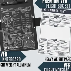 EntireFlight VFR Pilot Kneeboard & Flight Pad: Elevate Your Flying Experience