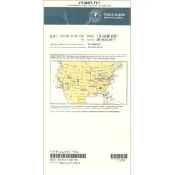 FAA Atlanta VFR Terminal Area Chart - 07/09/26 thru 09/03/26