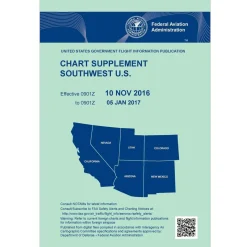 FAA Chart Supplement SW (Airport/Facility Directory South West) - 07/09/26 thru 09/03/26