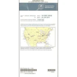 FAA Cincinnati VFR Terminal Area Chart - 07/09/26 thru 09/03/26