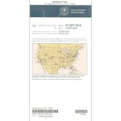 FAA Detroit VFR Terminal Area Chart - 07/09/26 thru 09/03/26