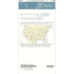 FAA El Paso VFR Sectional Aeronautical Chart - 07/09/26 thru 09/03/26