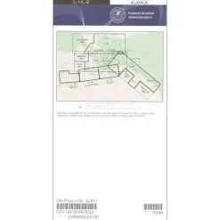 FAA Enroute Low Alaska L1/2 Low Altitude IFR Chart for Alaska Pilots - 07/09/26 thru 09/03/26