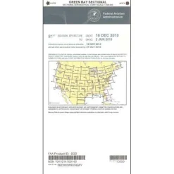 FAA Green Bay VFR Sectional Aeronautical Chart - 07/09/26 thru 09/03/26