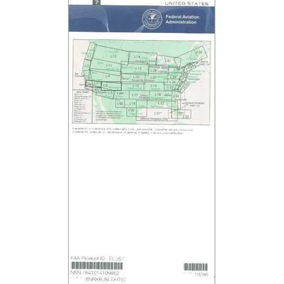 FAA L7/8 Instrument Flight Rules (IFR) Enroute Low Altitude Chart - 07/09/26 thru 09/03/26