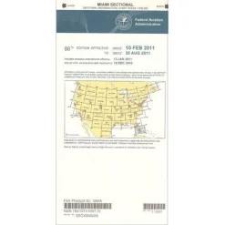 FAA Miami VFR Sectional Aeronautical Chart - 07/09/26 thru 09/03/26