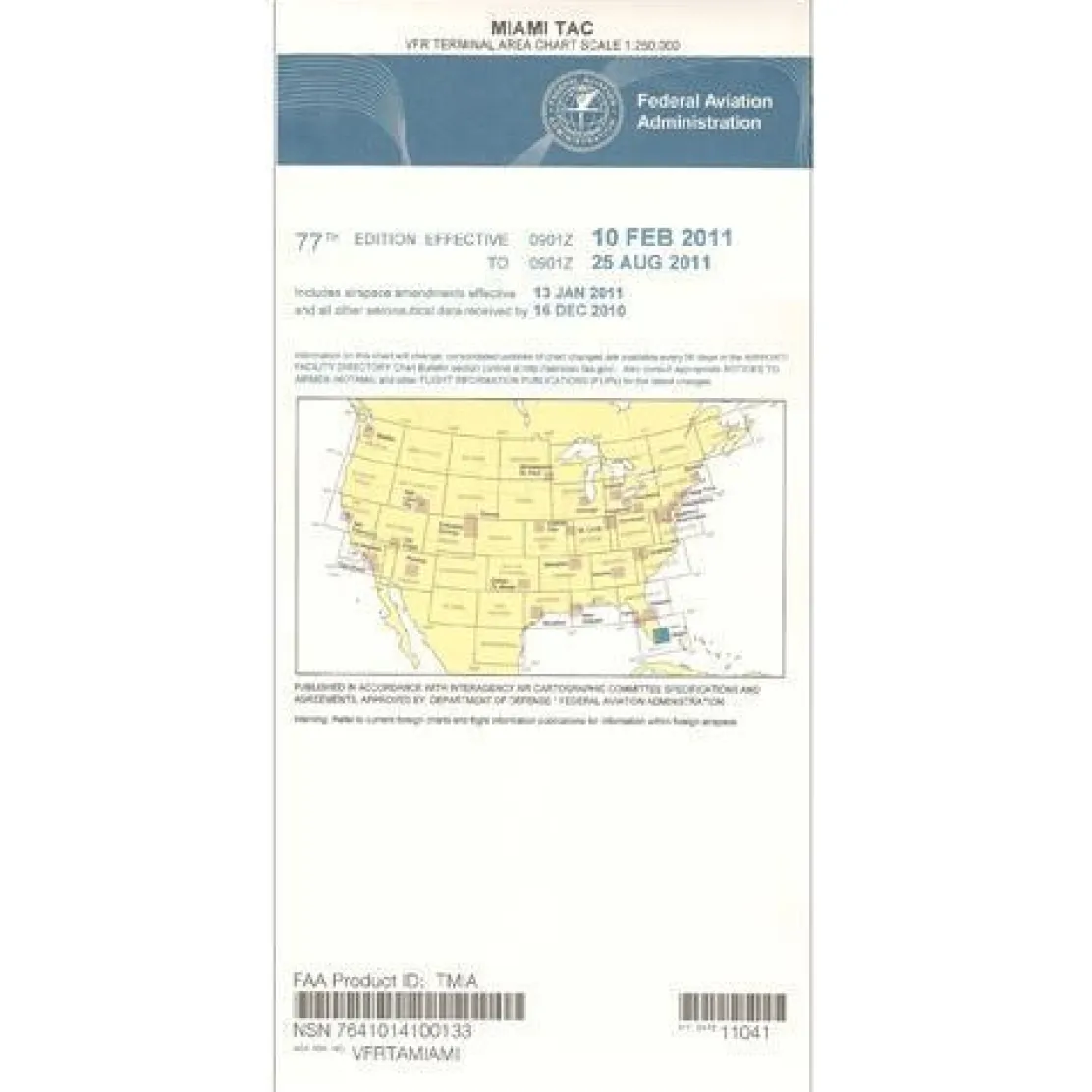 FAA Miami VFR Terminal Area Chart - 07/09/26 thru 09/03/26