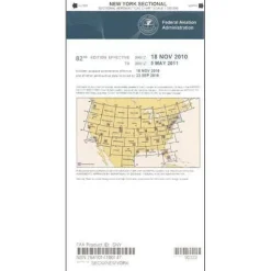 FAA New York VFR Sectional Aeronautical Chart - 07/09/26 thru 09/03/26