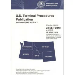 FAA NW Vol 1 U.S. Terminal Procedures Publication Bound - 07/09/26 thru 09/03/26
