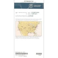 FAA Pittsburgh VFR Terminal Area Chart - 07/09/26 thru 09/03/26