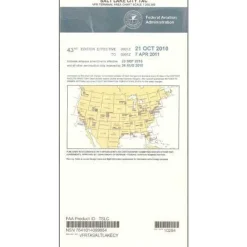 FAA Salt Lake City VFR Terminal Area Chart - 07/09/26 thru 09/03/26