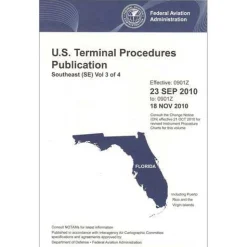 FAA South East Vol 3 U.S. Terminal Procedures Publication Bound - 07/09/26 thru 09/03/26