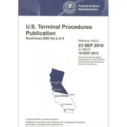 FAA South West Vol 2 U.S. Terminal Procedures Publication Bound - 07/09/26 thru 09/03/26