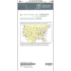 FAA St Louis VFR Sectional Aeronautical Chart - 07/09/26 thru 09/03/26