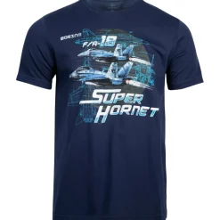 F/A-18 Super Hornet T-Shirt by Aeroplane Apparel Co.