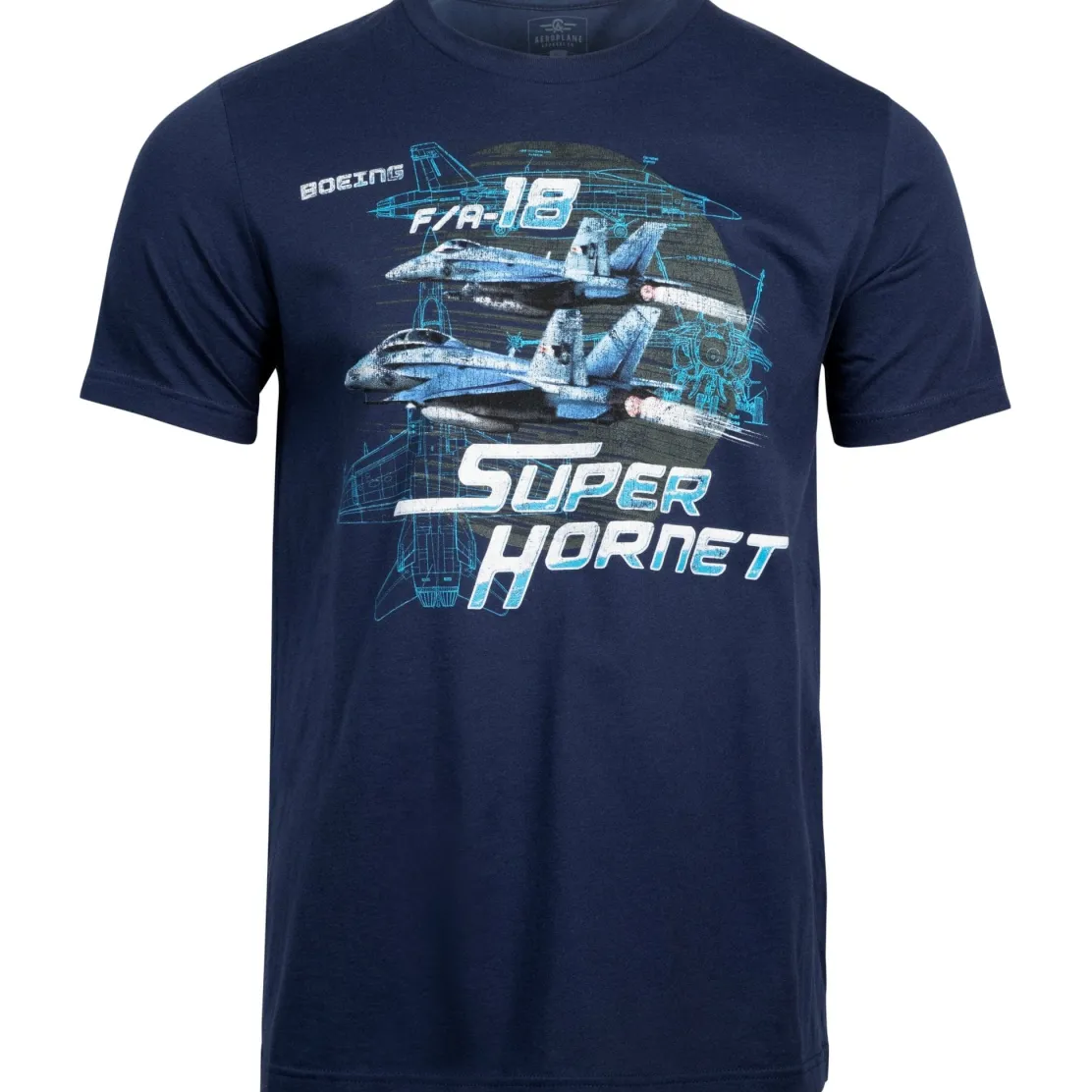 F/A-18 Super Hornet T-Shirt by Aeroplane Apparel Co.
