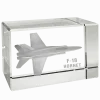 F-18 Hornet 3D Rectangle Block by Etched Memory