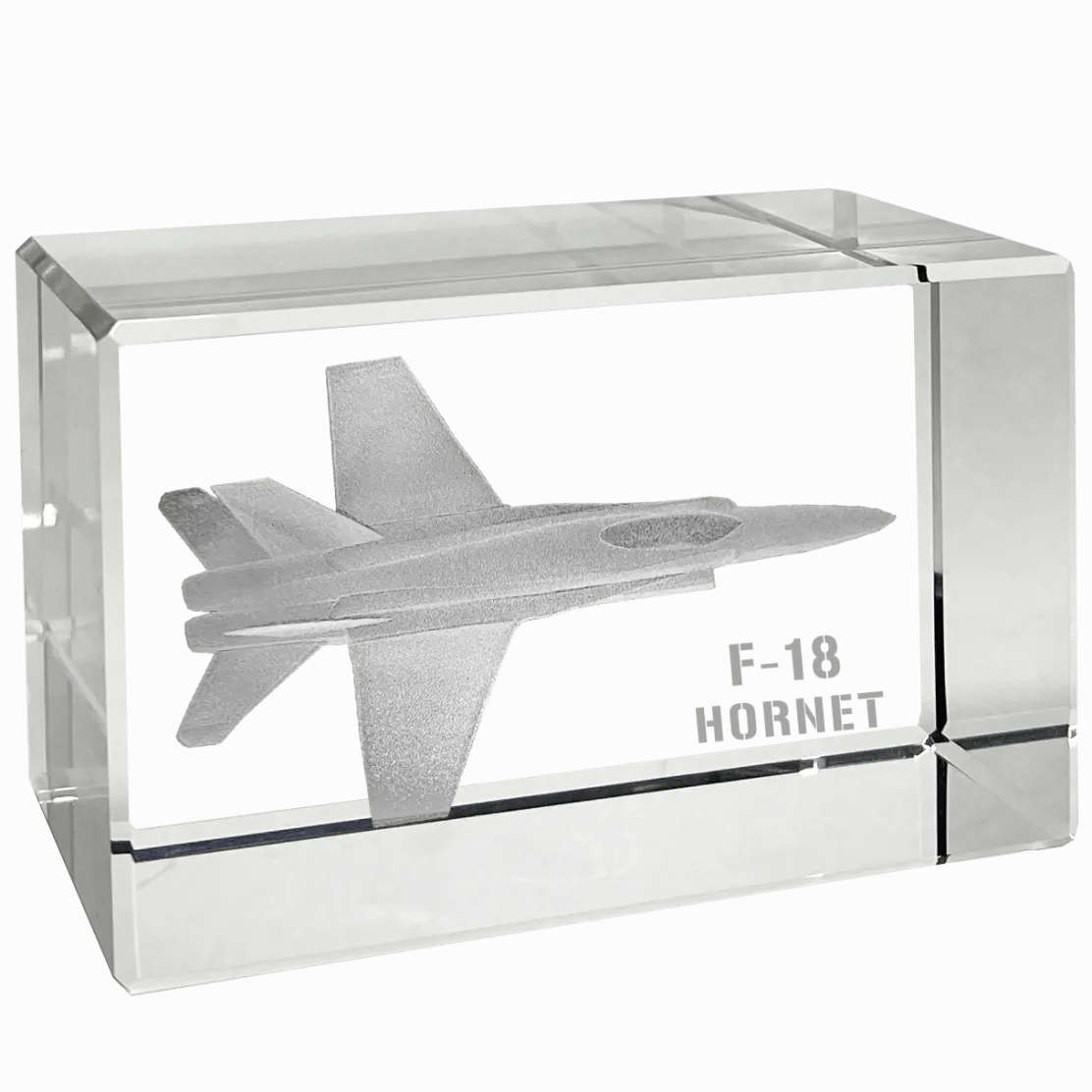 F-18 Hornet 3D Rectangle Block by Etched Memory