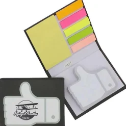 Flying is Freedom Thumbs-Up Aviation Sticky Notes Set