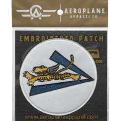 Flying Tigers WWII Iron-On Patch by Aeroplane Apparel Co.