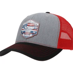 Freedom To Fly Richardson 112 Velocity Trucker Hat - Red/White/Blue