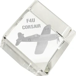 F4U Corsair 3D Diamond Cube by Etched Memory