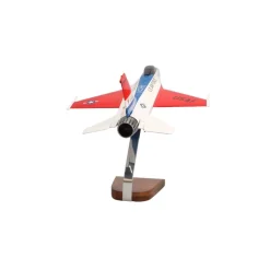 F-16 Viper Demo Team Large Mahogany Model