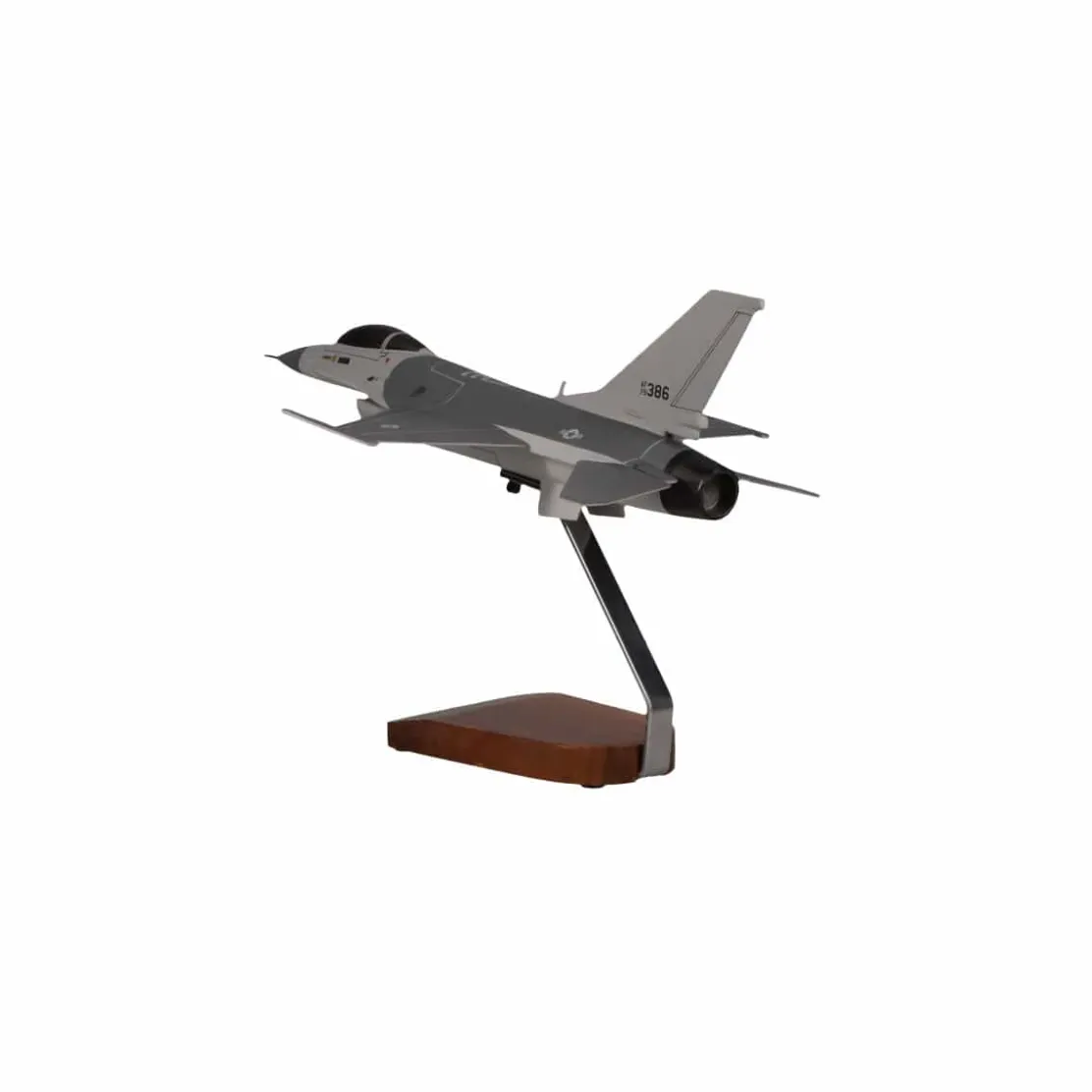 General Dynamics F-16A Falcon U.S. Air Force Large Mahogany Model