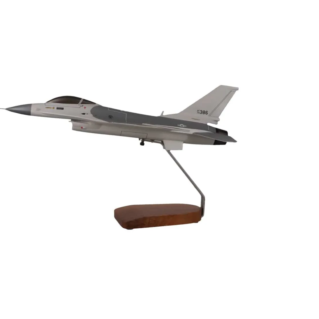 General Dynamics F-16A Falcon U.S. Air Force Large Mahogany Model
