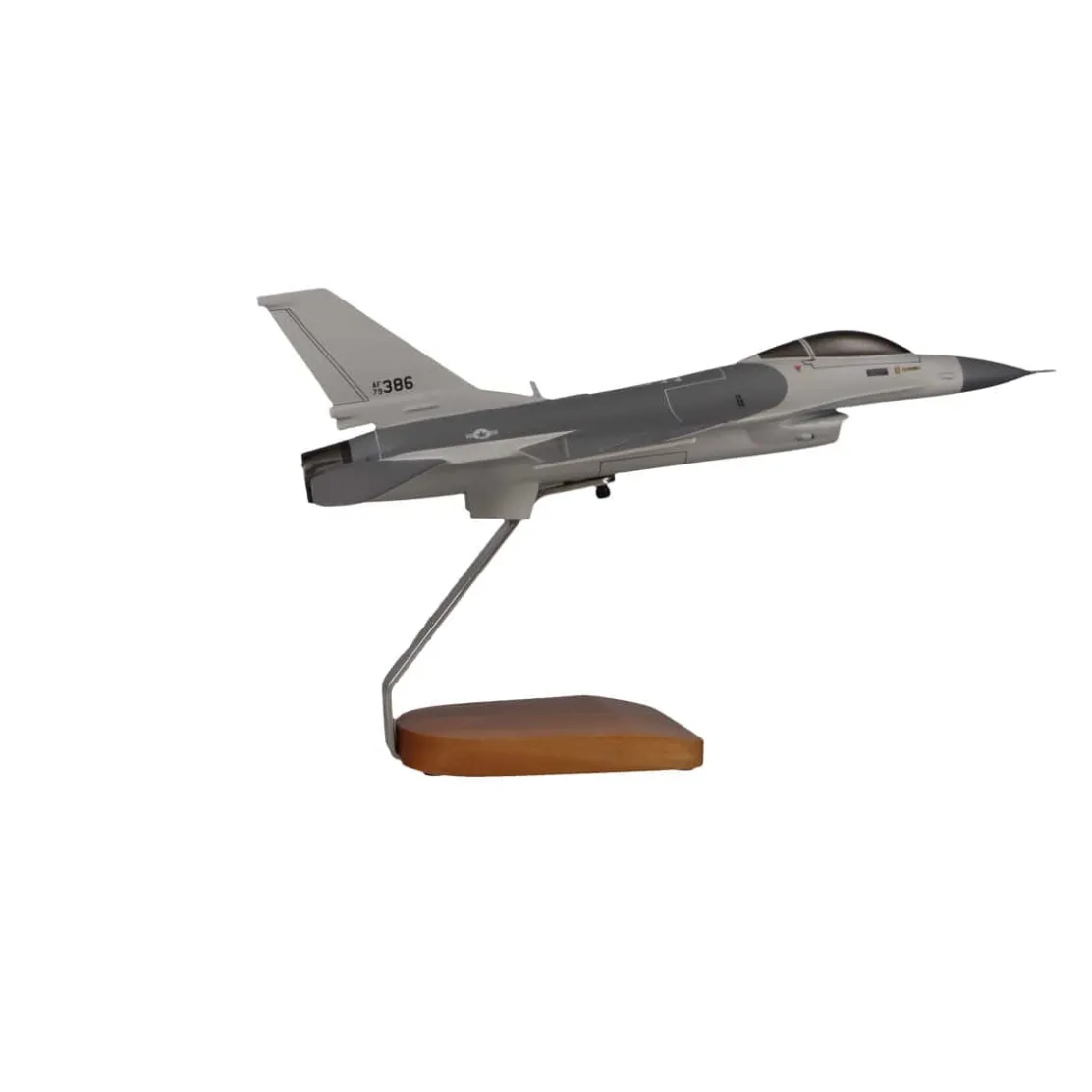 General Dynamics F-16A Falcon U.S. Air Force Large Mahogany Model