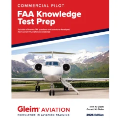 Gleim 2026 Commercial Pilot FAA Knowledge Test Prep