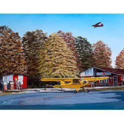 Golden Times Lyons Studios Limited Edition Aviation Print