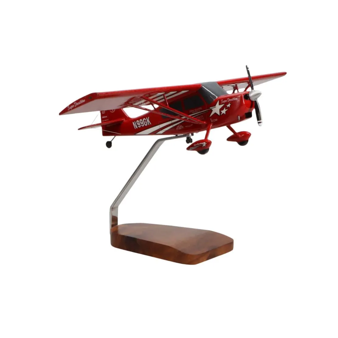 Greg Koontz Airshows Xtreme Decathlon Large Mahogany Model