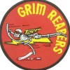 Grim Reapers VFA-101 Iron-On Patch by Aeroplane Apparel Co.