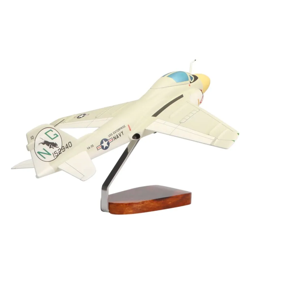 Grumman A-6A Intruder Large Mahogany Model