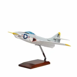 Grumman F9F-8 Cougar Large Mahogany Model