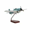 Grumman F4F Wildcat Large Mahogany Model