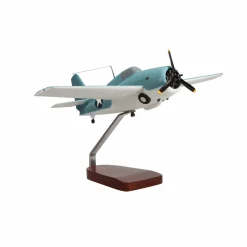 Grumman F4F Wildcat Large Mahogany Model