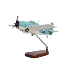 Grumman F4F Wildcat Large Mahogany Model