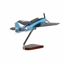 Grumman TBF Avenger Large Mahogany Model