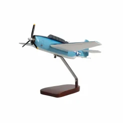 Grumman TBF Avenger Large Mahogany Model