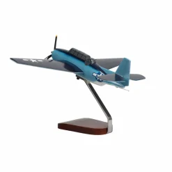 Grumman TBF Avenger Large Mahogany Model