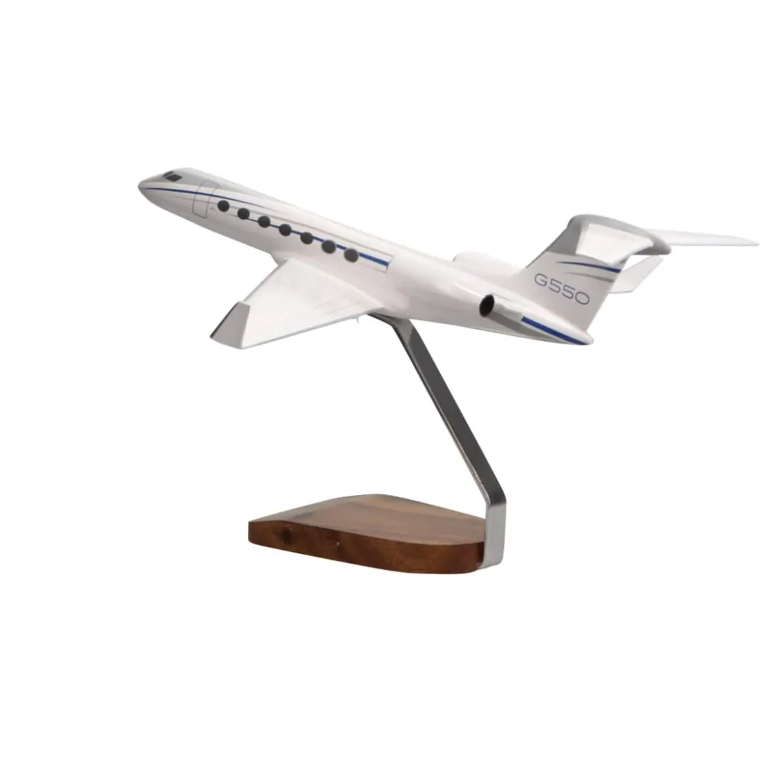 Gulfstream G550 Large Mahogany Model