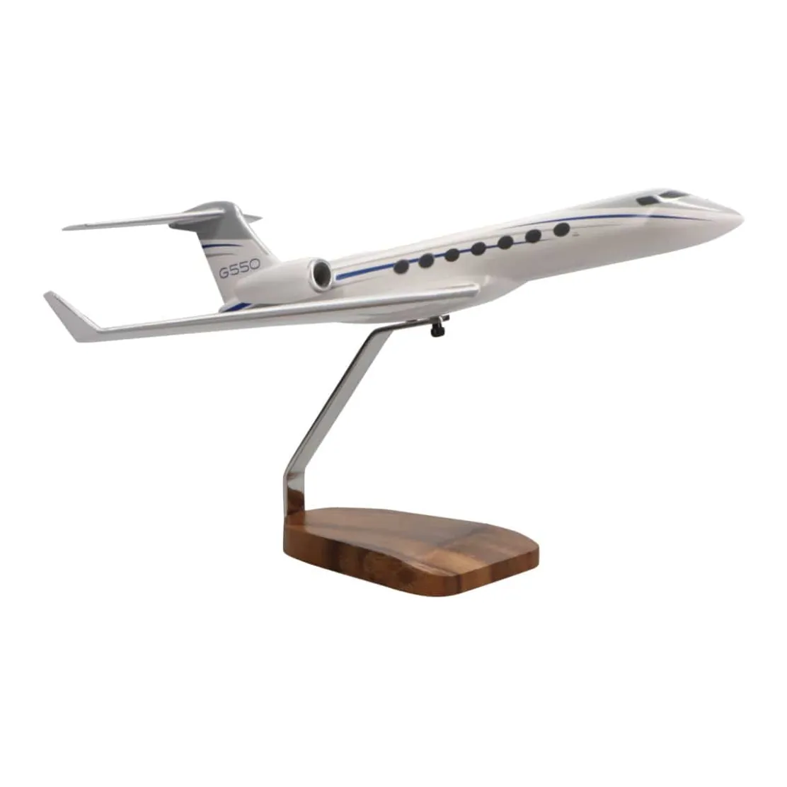 Gulfstream G550 Large Mahogany Model