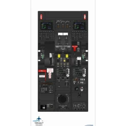 Gulfstream 18" x 36" Cockpit Posters for Pilot Training